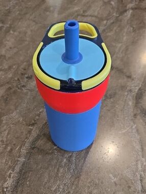 Brumate Kids Silicone Straw Cup- Safe Spill-Resistant Sipper
